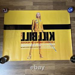 Affiche de film originale UK Quad de Kill Bill 2003 VGC RARE