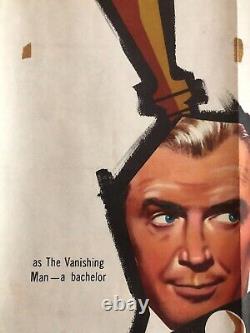 Affiche de film originale Vtg Bell Book And Candle UK QUAD 1958 V GOOD +