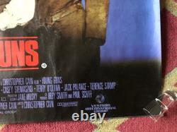 Affiche de film originale Young Guns 1988, format Quad