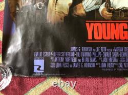 Affiche de film originale Young Guns 1988, format Quad