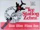Affiche De Film Originale Au Format Quad Du Royaume-uni De Ice Station Zebra 1968 - Réédition Rock Hudson