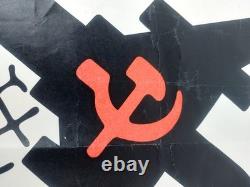 Affiche de film originale au format quad du Royaume-Uni de Ice Station Zebra 1968 - Réédition Rock Hudson