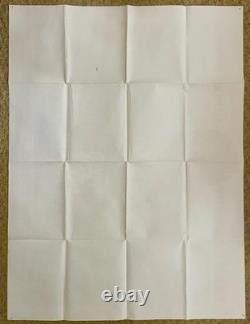 Affiche de film originale de 1983 Bond JAMAIS DITES JAMAIS AUF UK Quad 30x40 Connery