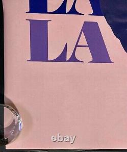 Affiche de film originale en quad La Strada Federico Fellini Giulietta Masina années 2000 RR