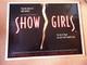 Affiche De Film Originale Rare Et Culte Showgirls Uk Quad 95 De Paul Verhoeven