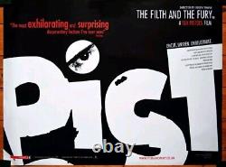 Affiche de film punk Genuine Sex Pistols The Filth & The Fury en français