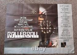 Affiche de film vintage Quad Rollerball 1975