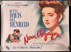 Affiche du film Quad Now Voyager avec Bette Davis BFI 2021 ReRelease