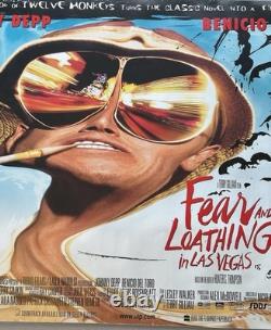 Affiche originale UK Quad de Fear and Loathing à Las Vegas 1998 Johnny Depp Hunter S