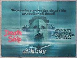 Affiche originale UK Quad du Navire de la Mort