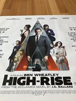 Affiche originale UK Quad recto verso de High Rise