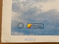 Affiche originale UK Quad repliée en très bon état pour le 25e anniversaire des rares flamants roses