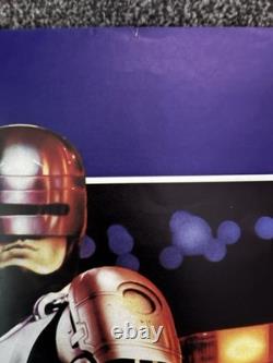 Affiche originale britannique Quad de Robocop 1987