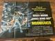 Affiche Originale Britannique Quad De James Bond Moonraker 30x40 Pli&eacute;e