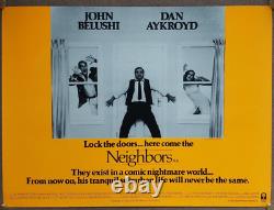 Affiche originale britannique quad de Neighbors