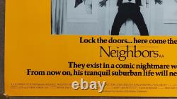Affiche originale britannique quad de Neighbors