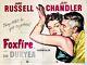 Affiche Originale De Foxfire 1955 Avec Jane Russell, Jeff Chandler Et Dan Duryea