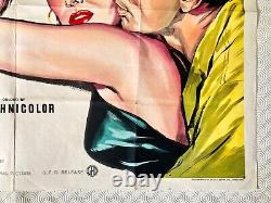 Affiche originale de Foxfire 1955 avec Jane Russell, Jeff Chandler et Dan Duryea