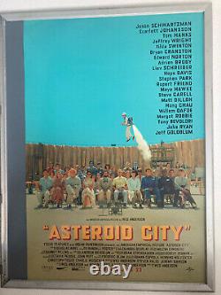 Affiche originale du film ASTEROID CITY. Wes Anderson