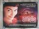 Affiche Originale Du Film Am&eacute;lie 2001 Uk Quad