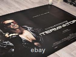 Affiche originale du film Odeon The Terminator 2015 30x40 pouces