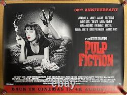 Affiche originale du film Pulp Fiction au Royaume-Uni pour le 30e anniversaire