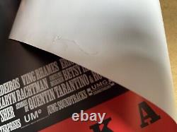 Affiche originale du film Pulp Fiction au Royaume-Uni pour le 30e anniversaire