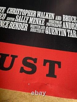 Affiche originale du film Pulp Fiction au Royaume-Uni pour le 30e anniversaire