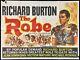 Affiche Originale Du Film Quad Robe Richard Burton Cinemascope 1953