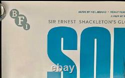 Affiche originale du film Quad South Neil Brand Ernest Shackleton BFI 2022