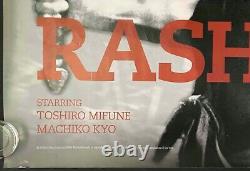 Affiche originale du film Rashomon Quad Cinema Akira Kurosawa 2009RR