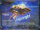 Affiche Originale Du Film Supergirl En Quad Cinéma Avec Helen Slater Et Faye Dunaway En 1984.