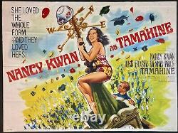 Affiche originale du film Tamahine avec Tom Chantrell, Nancy Kwan et John Fraser