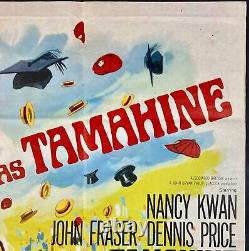 Affiche originale du film Tamahine avec Tom Chantrell, Nancy Kwan et John Fraser