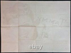 Affiche originale du film Tammy Quad Cinema Debbie Reynolds 1957