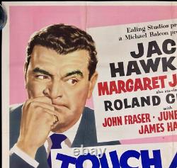 Affiche originale du film Touch and Go avec Jack Hawkins et Margaret Johnston 1955