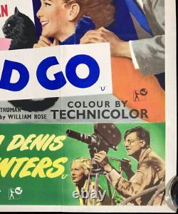 Affiche originale du film Touch and Go avec Jack Hawkins et Margaret Johnston 1955