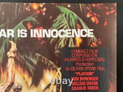 Affiche originale du platoon au format Quad au Royaume-Uni