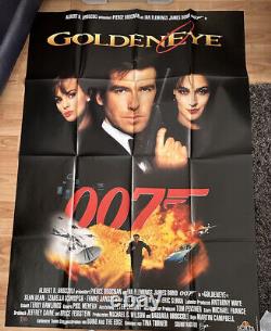 Affiche pliée du film Goldeneye
