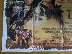 Affiche pliée originale double face de Hook 1991 Quad Cinema du Royaume-Uni de Steven Spielberg