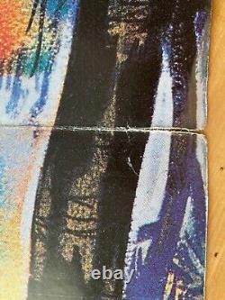 Affiche quad pliée originale du Royaume-Uni de Nightmare on Elm Street part 2 en bon état