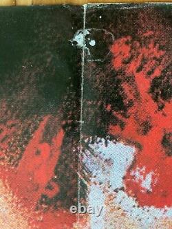 Affiche quad pliée originale du Royaume-Uni de Nightmare on Elm Street part 2 en bon état