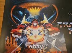 Affiche quadri-lithographique du film Transformers par Matt Ferguson chez Mondo