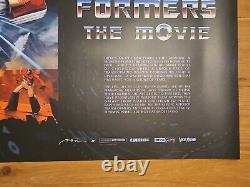 Affiche quadri-lithographique du film Transformers par Matt Ferguson chez Mondo