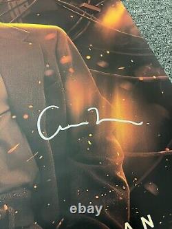 Affiche signée d'Oppenheimer Christopher Nolan Cillian Murphy avec COA