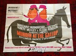 Agatha Christie Assassiner Au Film Quad Original Gallop Uk Poster 1963