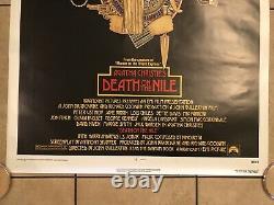 Agatha Christie Death On The Nile Original Movie Quad (1978) Nr Mint Condition