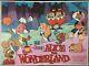 Alice Au Pays Des Merveilles Original Quad Movie Poster Walt Disney Mad Hatters Tea Party