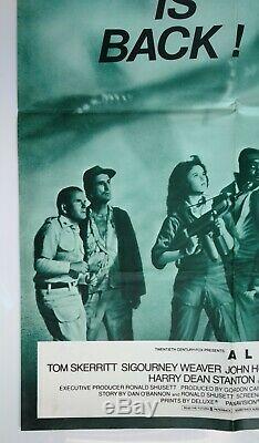 Alien / The Fog (1979/1980) Affiche Originale Du Film Quad Britannique Rare Double Facture