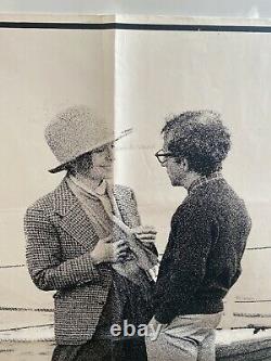 Annie Hall Original Uk Quad Film Poster 1977 Romance Nerveuse Woody Allen
